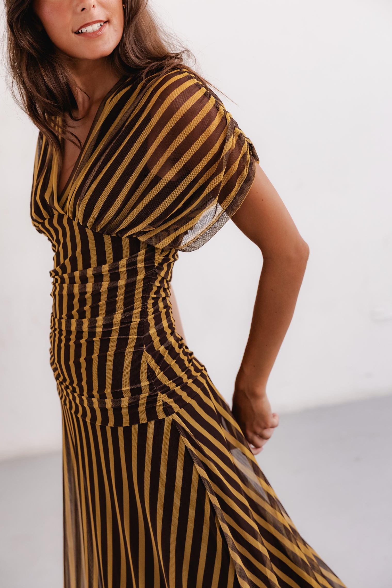VESTIDO MÉRTOLA MUSTARD