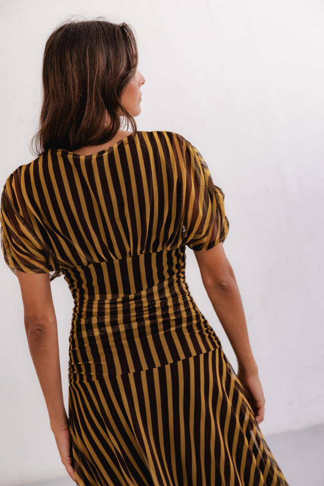 VESTIDO MÉRTOLA MUSTARD