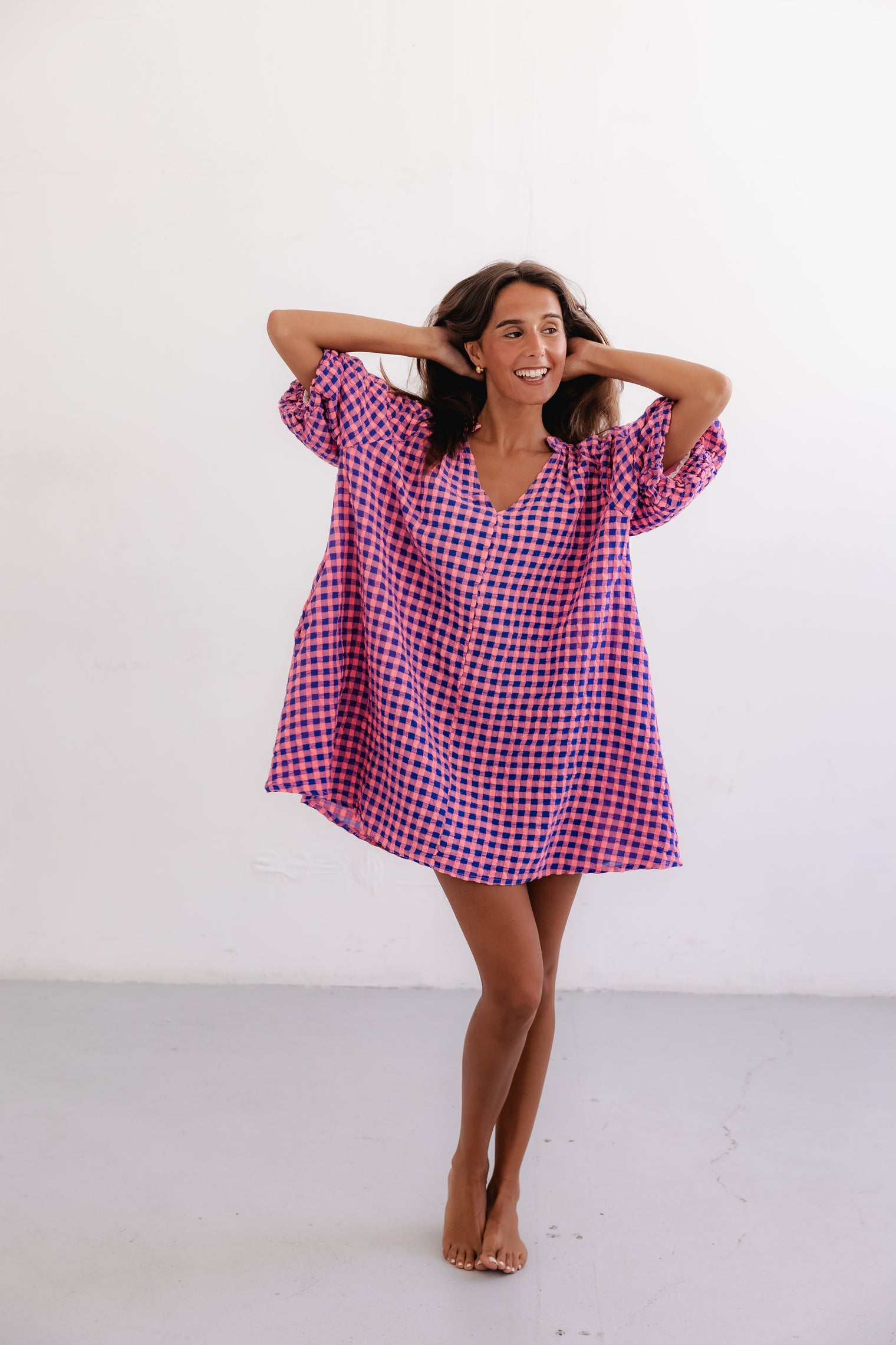VESTIDO BALEAL PINK NÉON
