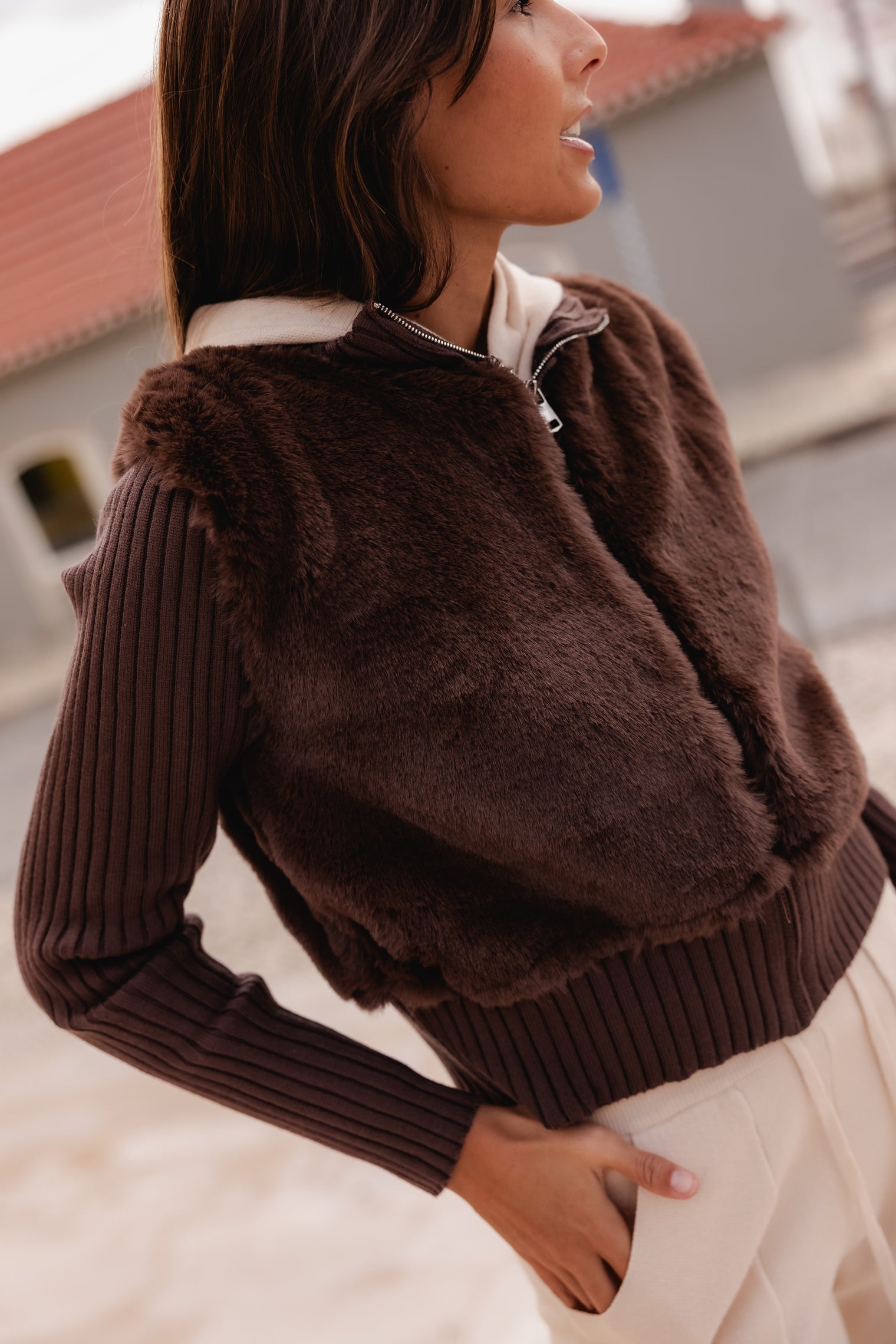 CAETANA BROWN JACKET