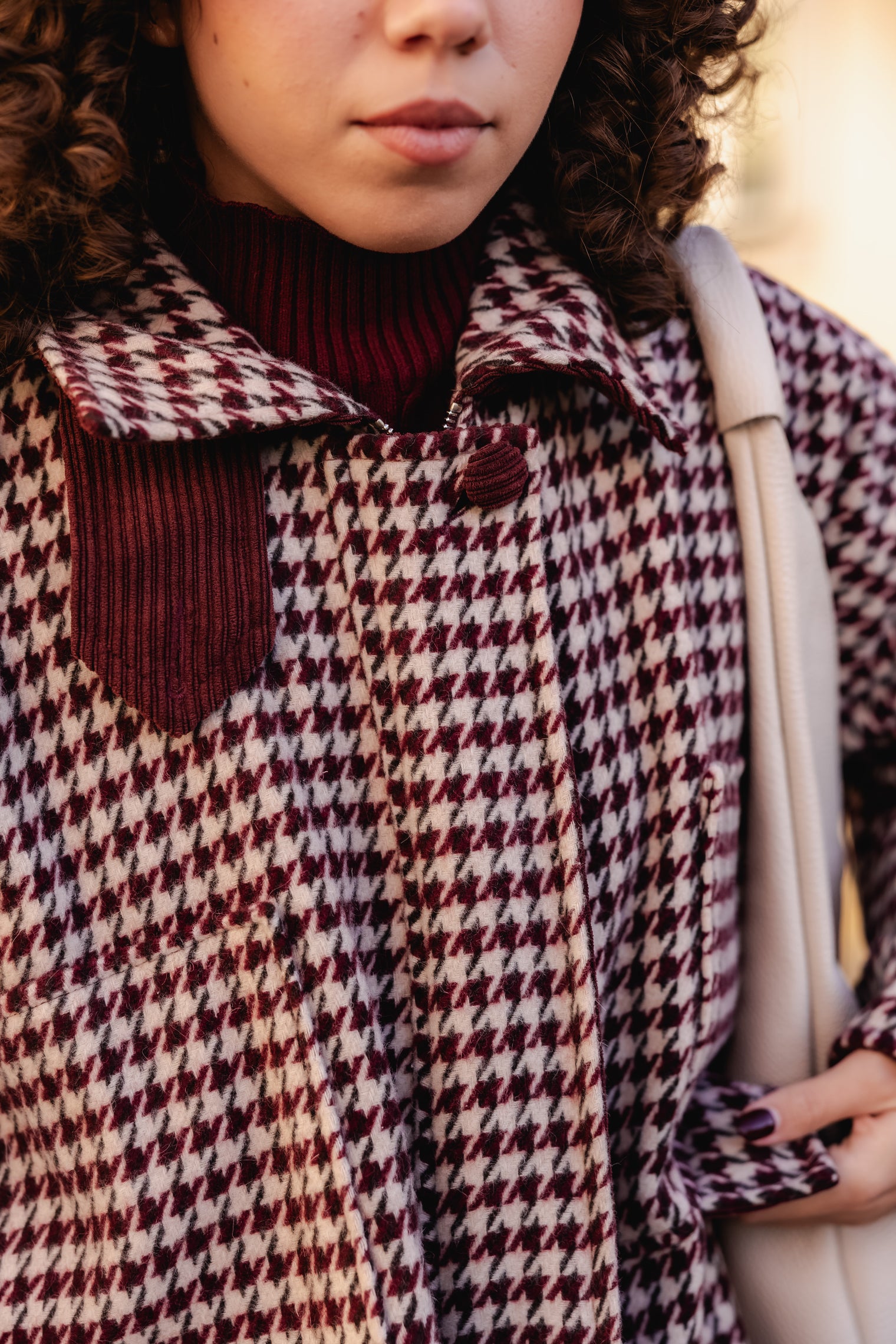 NICK BORDEAUX JACKET