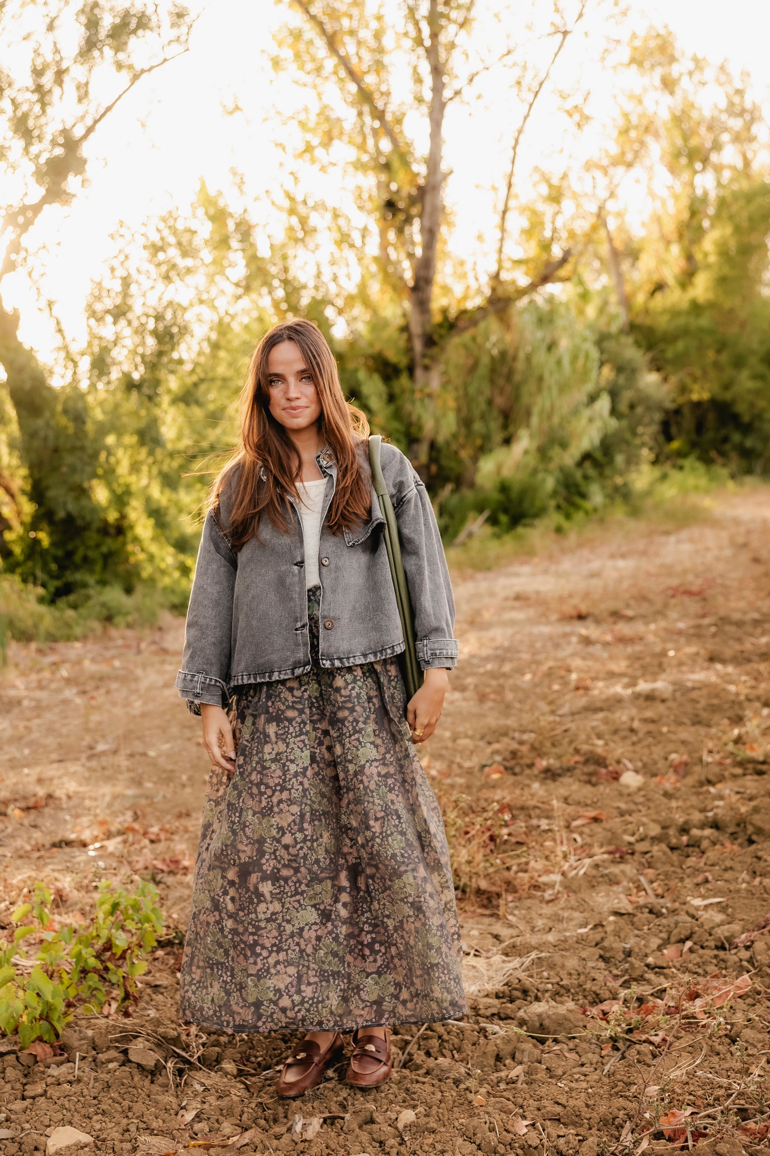 FELICIANA DENIM GREY JACKET