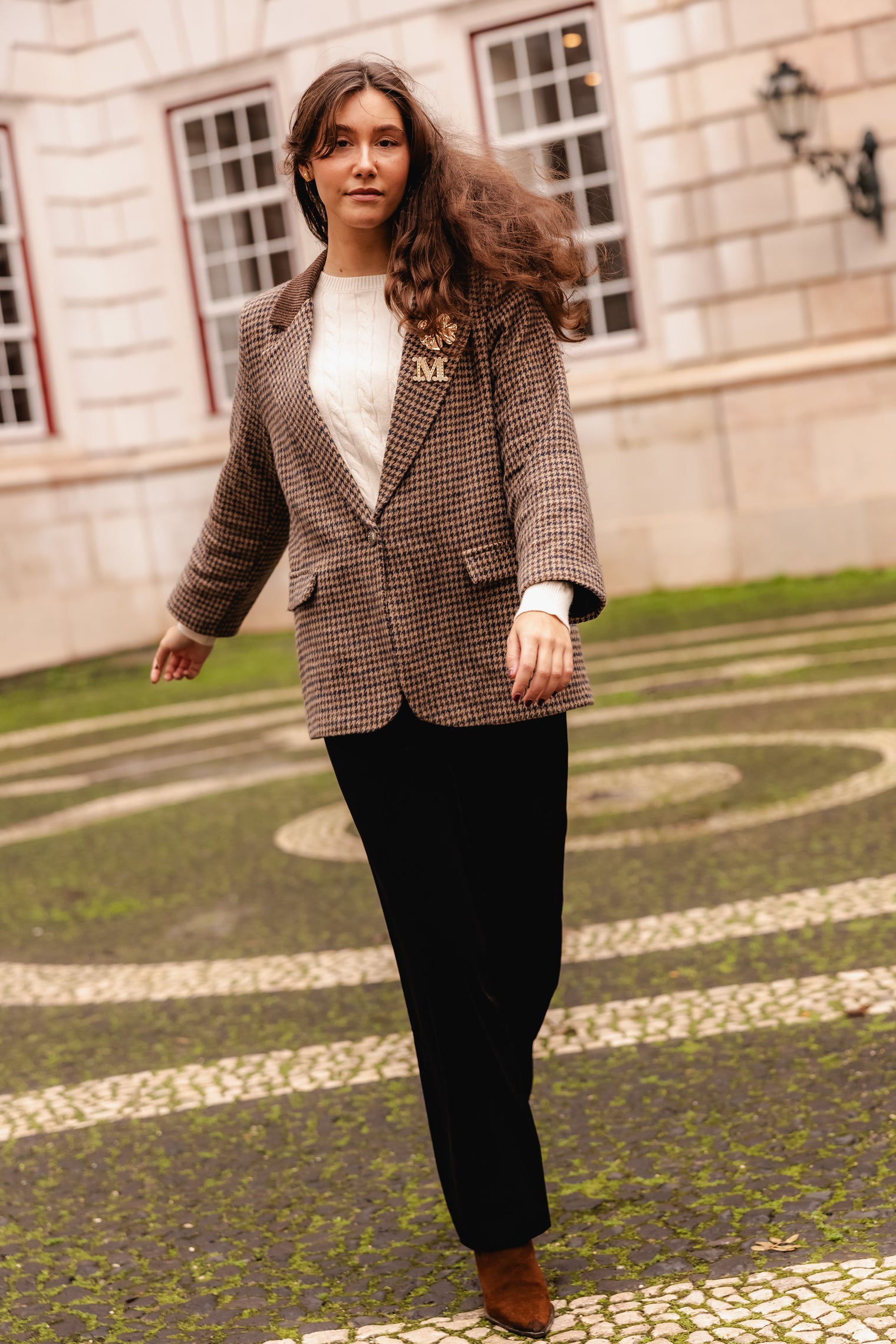 MIA BROWN BLAZER