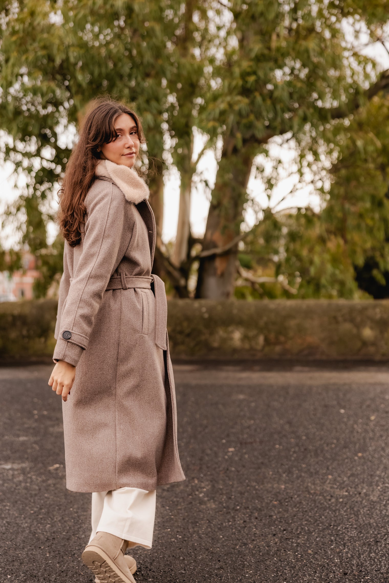 MARGOT BEIGE OVERCOAT