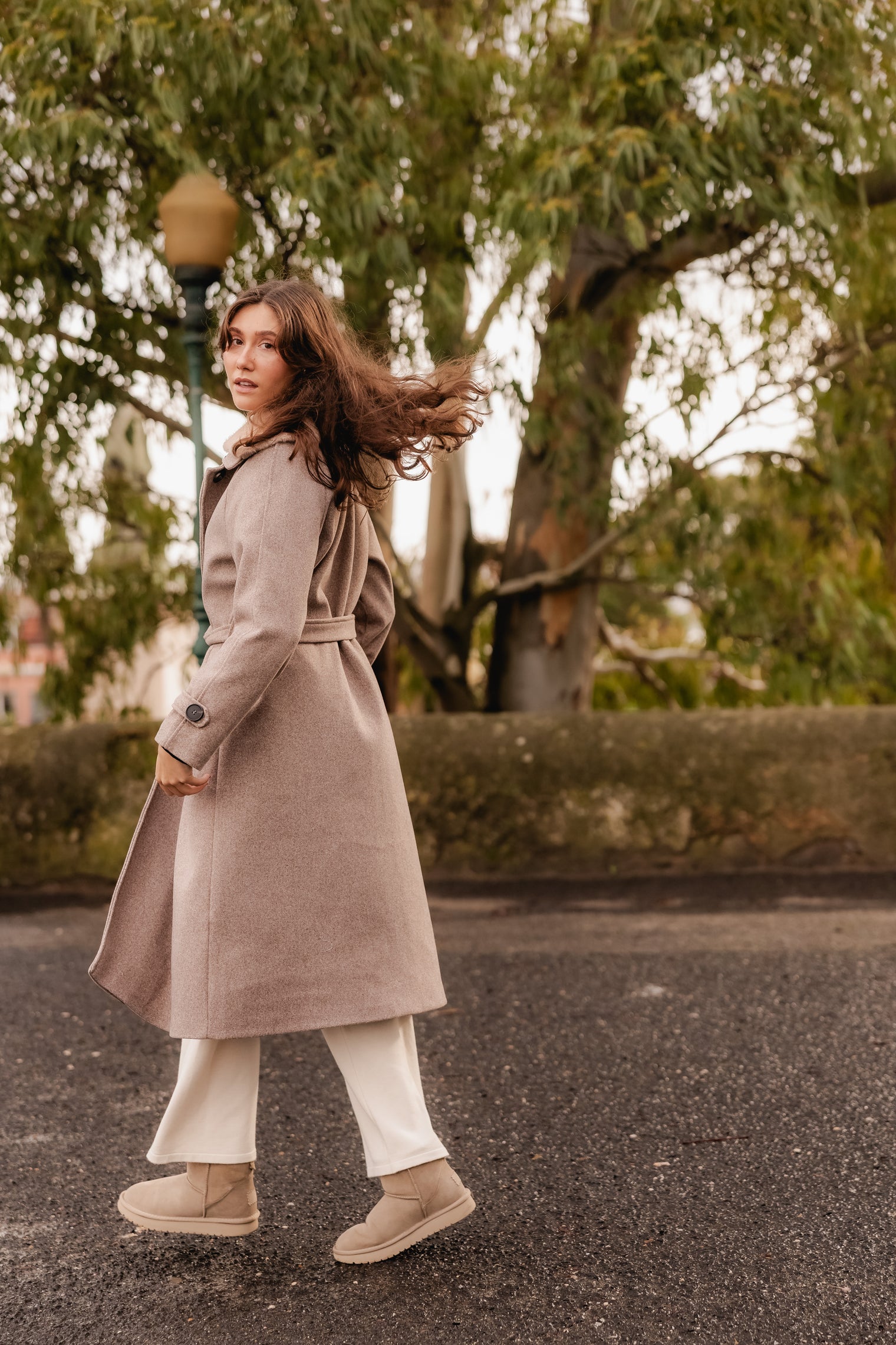 MARGOT BEIGE OVERCOAT