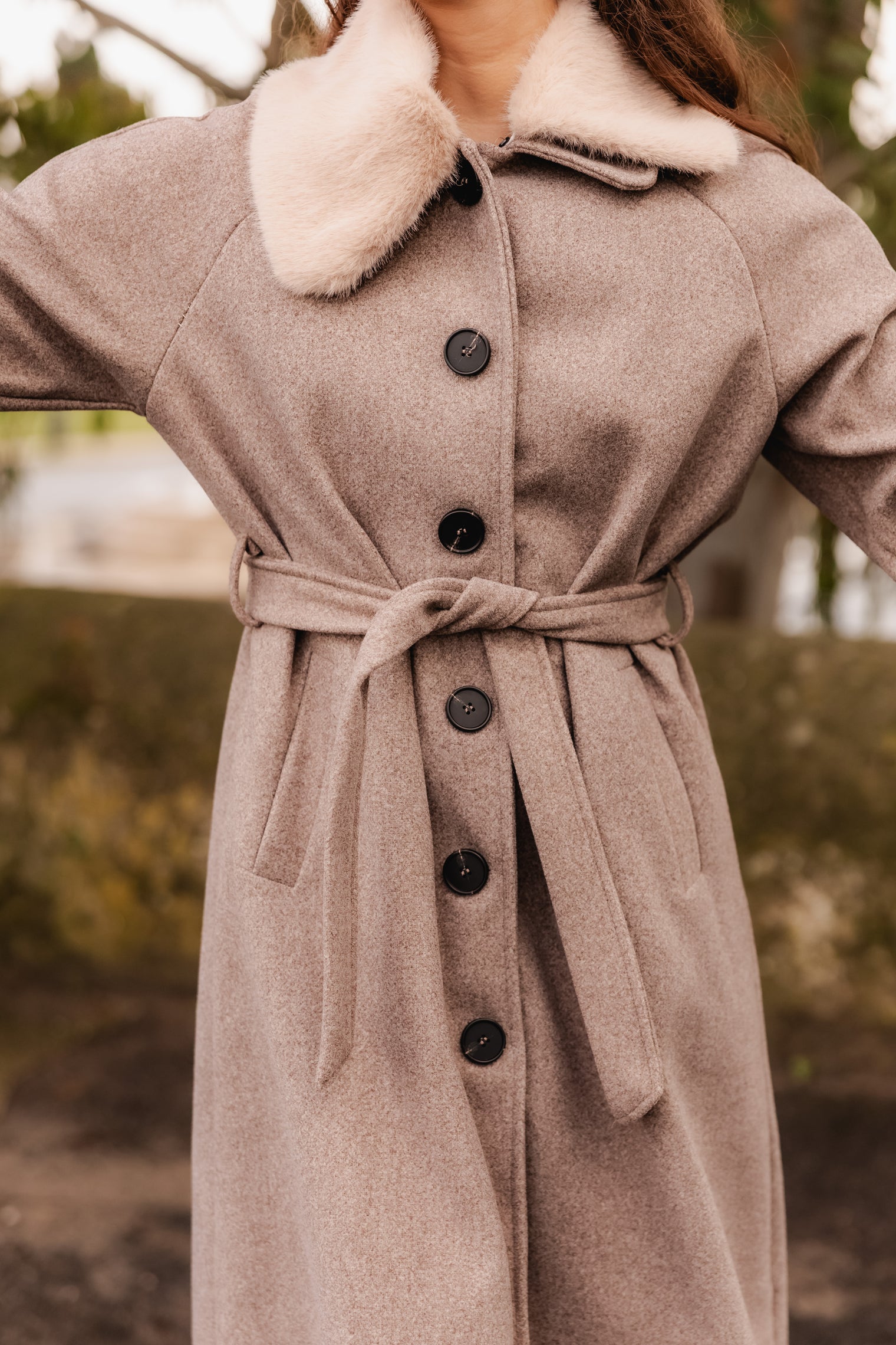 MARGOT BEIGE OVERCOAT