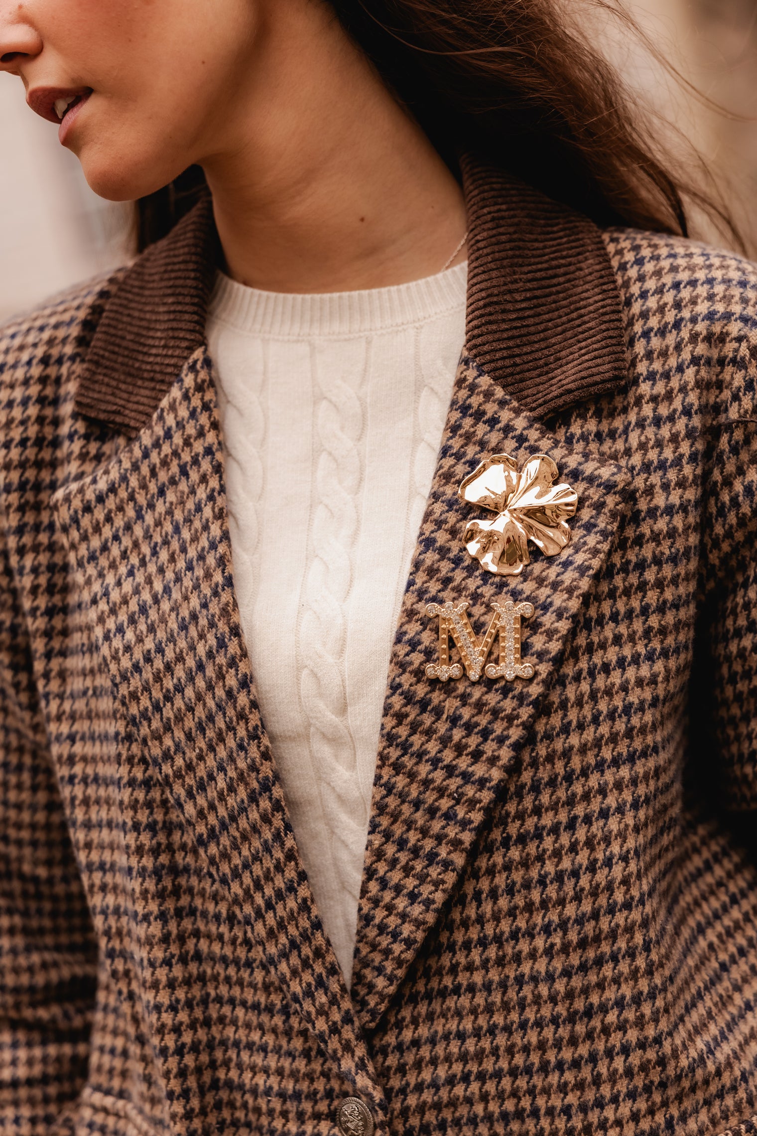 MIA BROWN BLAZER