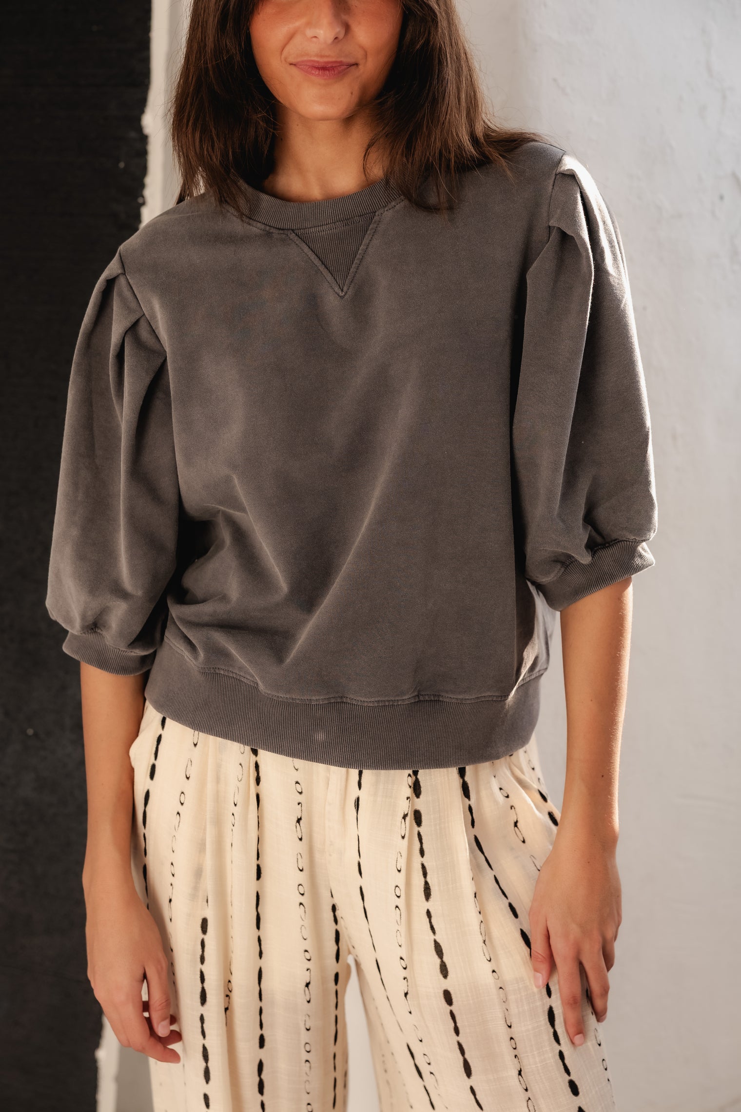 SHORT SLEEVE SWEATSHIRT AMÉLIE