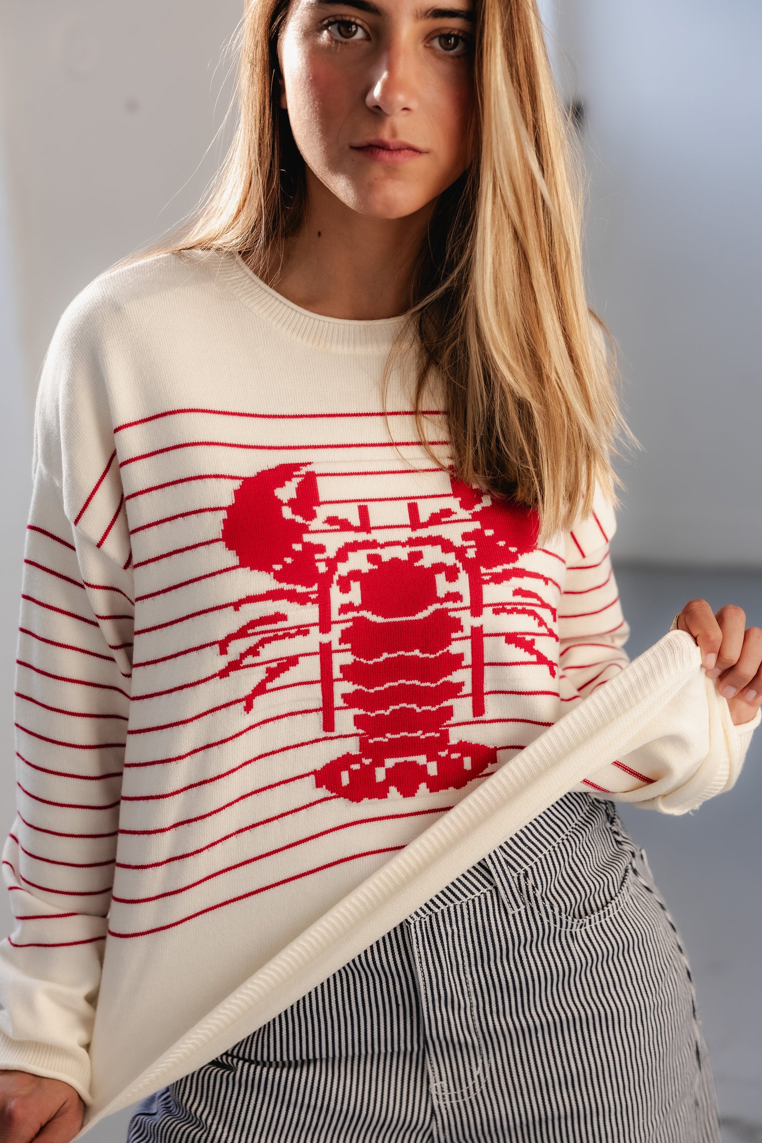 ERICEIRA RED LOBSTER KNIT