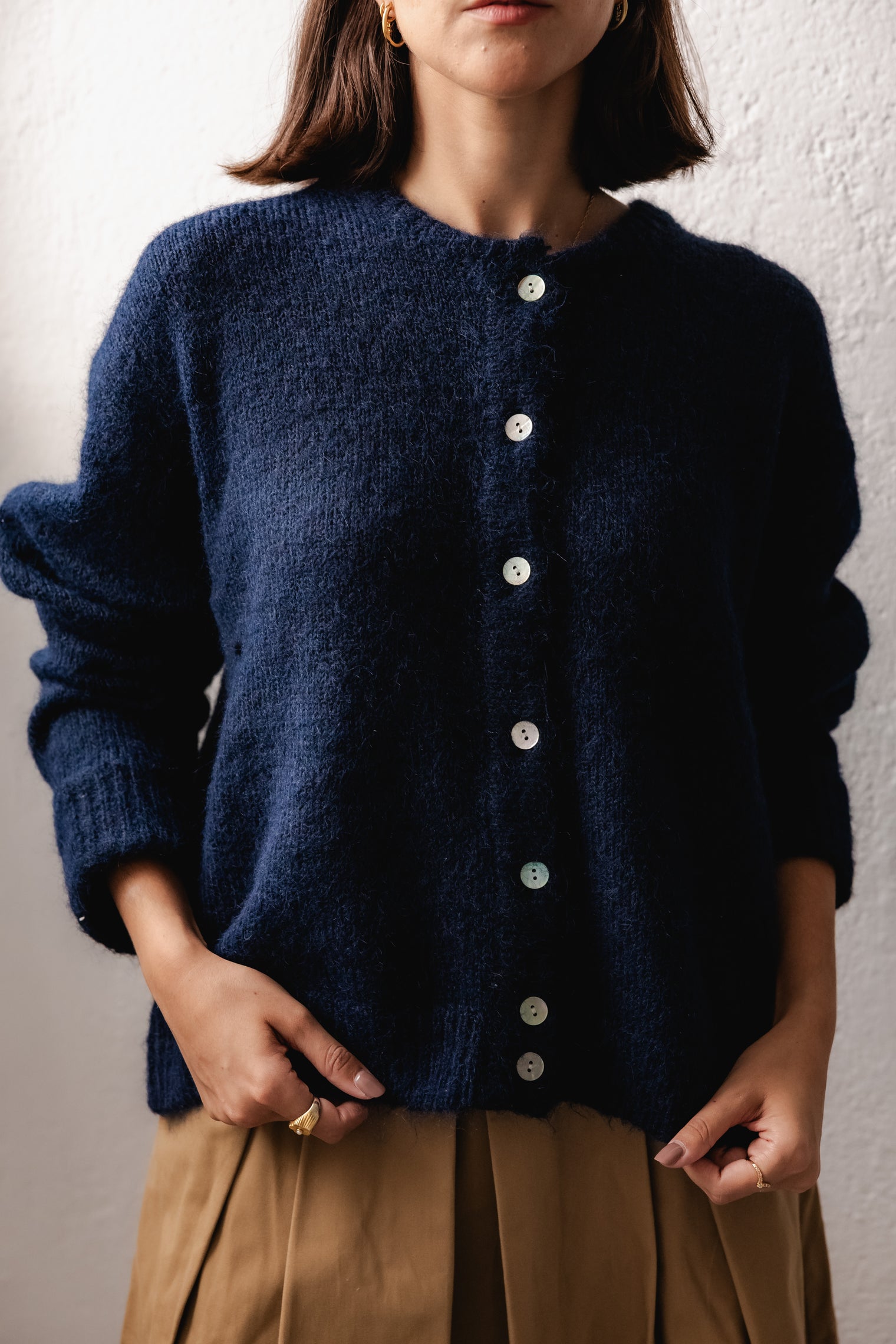 DARK BLUE CARDIGAN