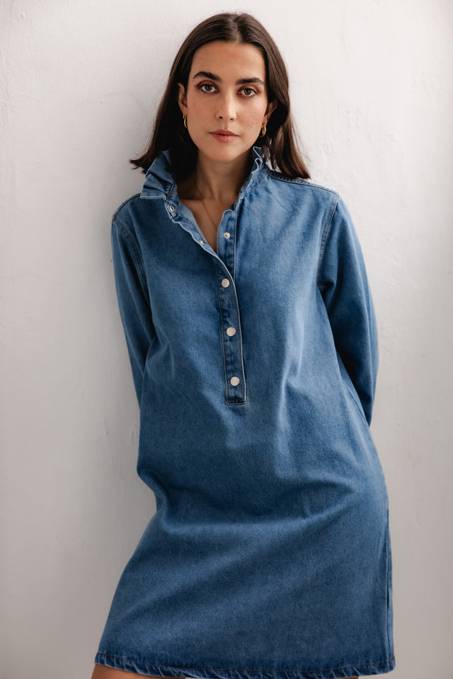 DENIM DRESS
