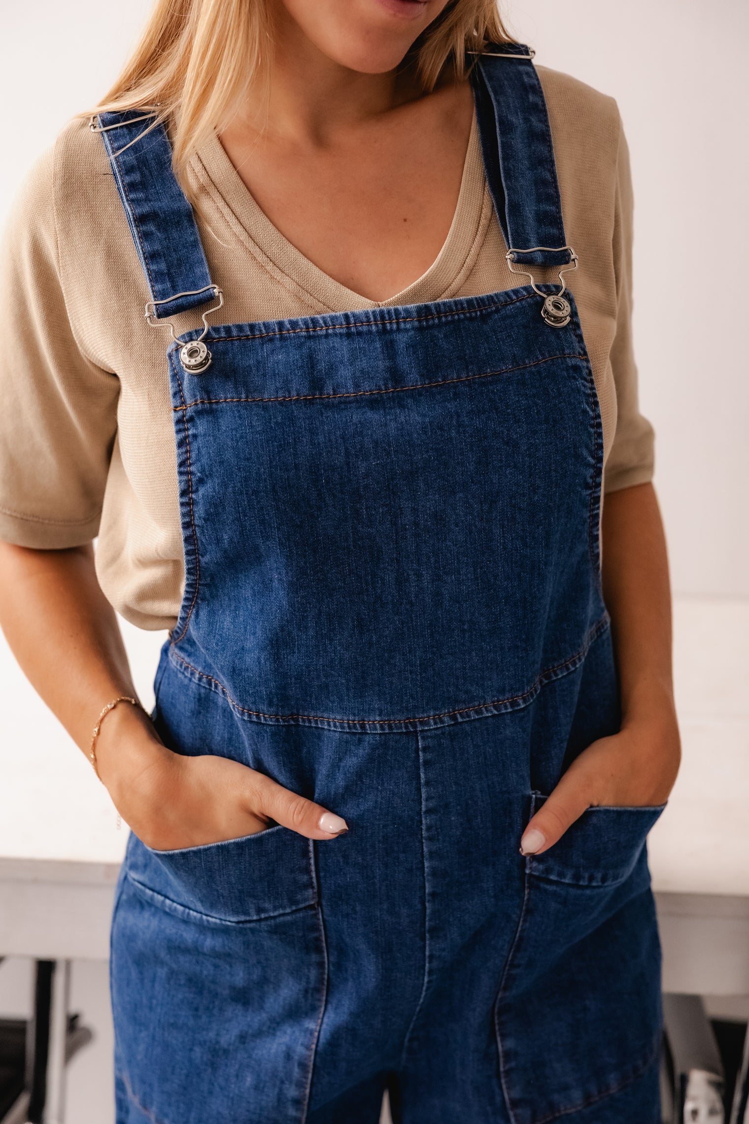 EDWARD DENIM OVERALLS