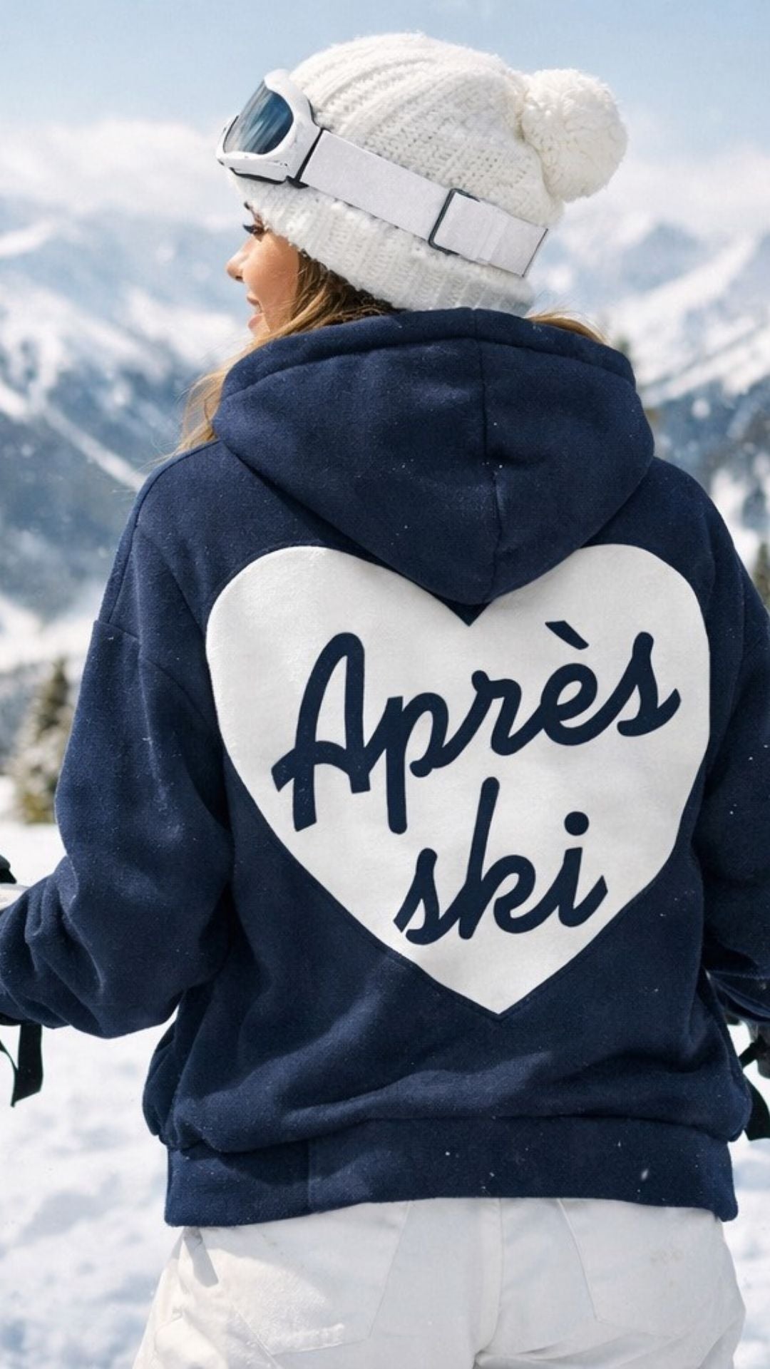 APRÈS SKI HEART SWEATER