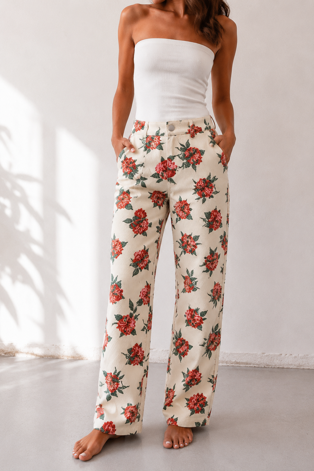 CALÇAS ROSINHA