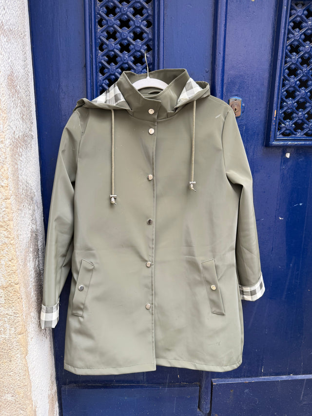 PARKA KAKI VICHY