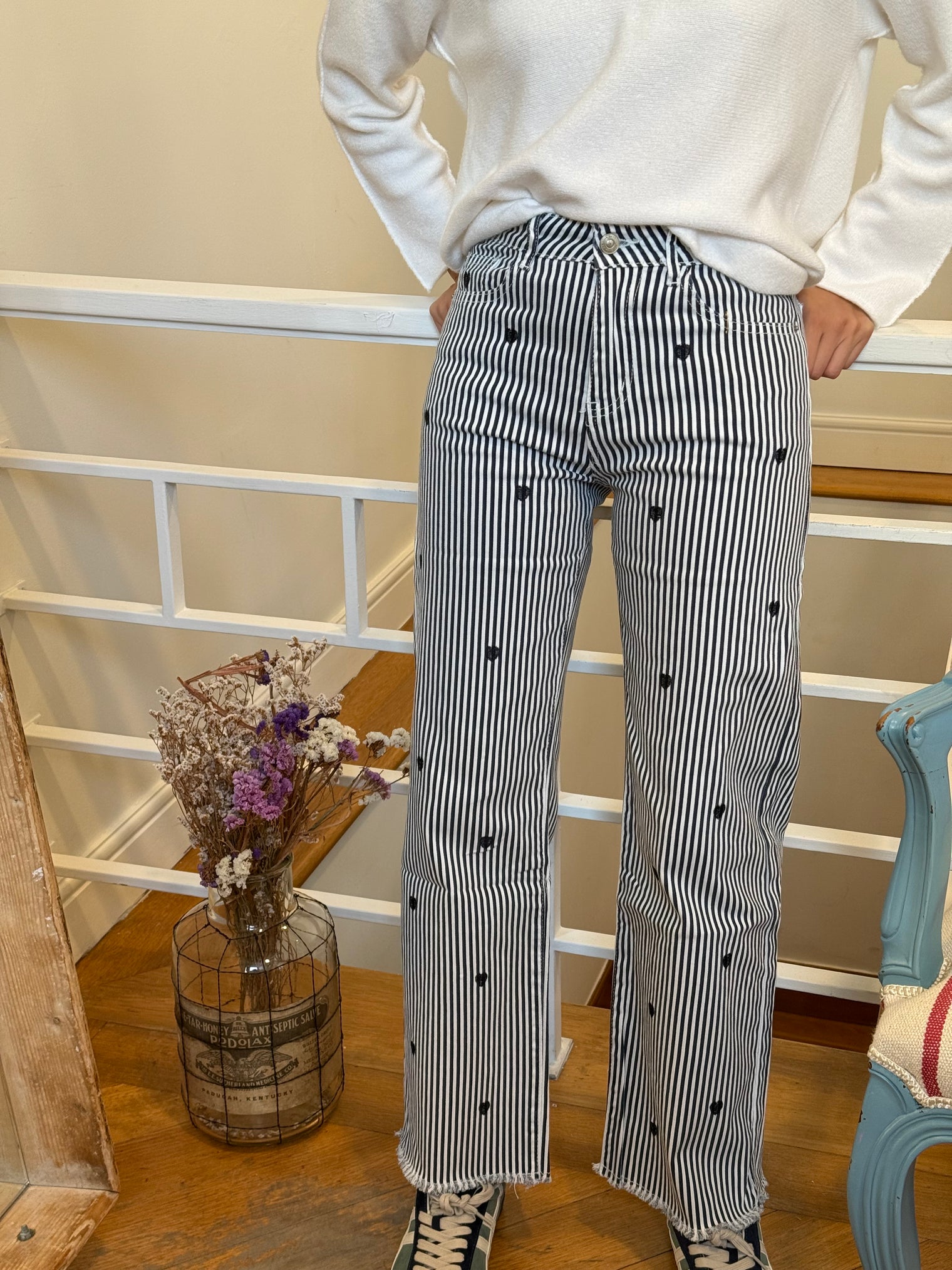 BENITA DARK BLUE PANTS