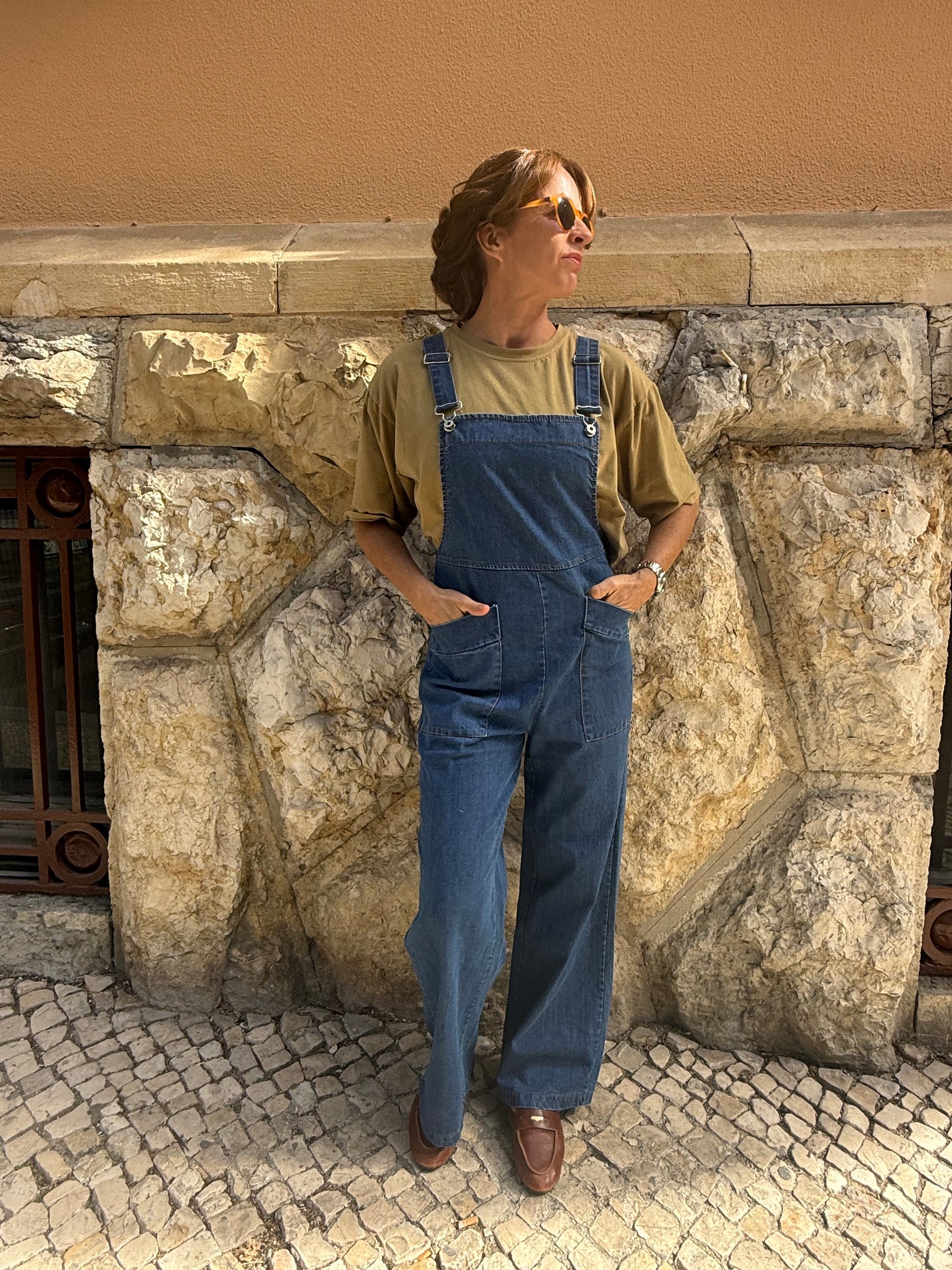 EDWARD DENIM OVERALLS
