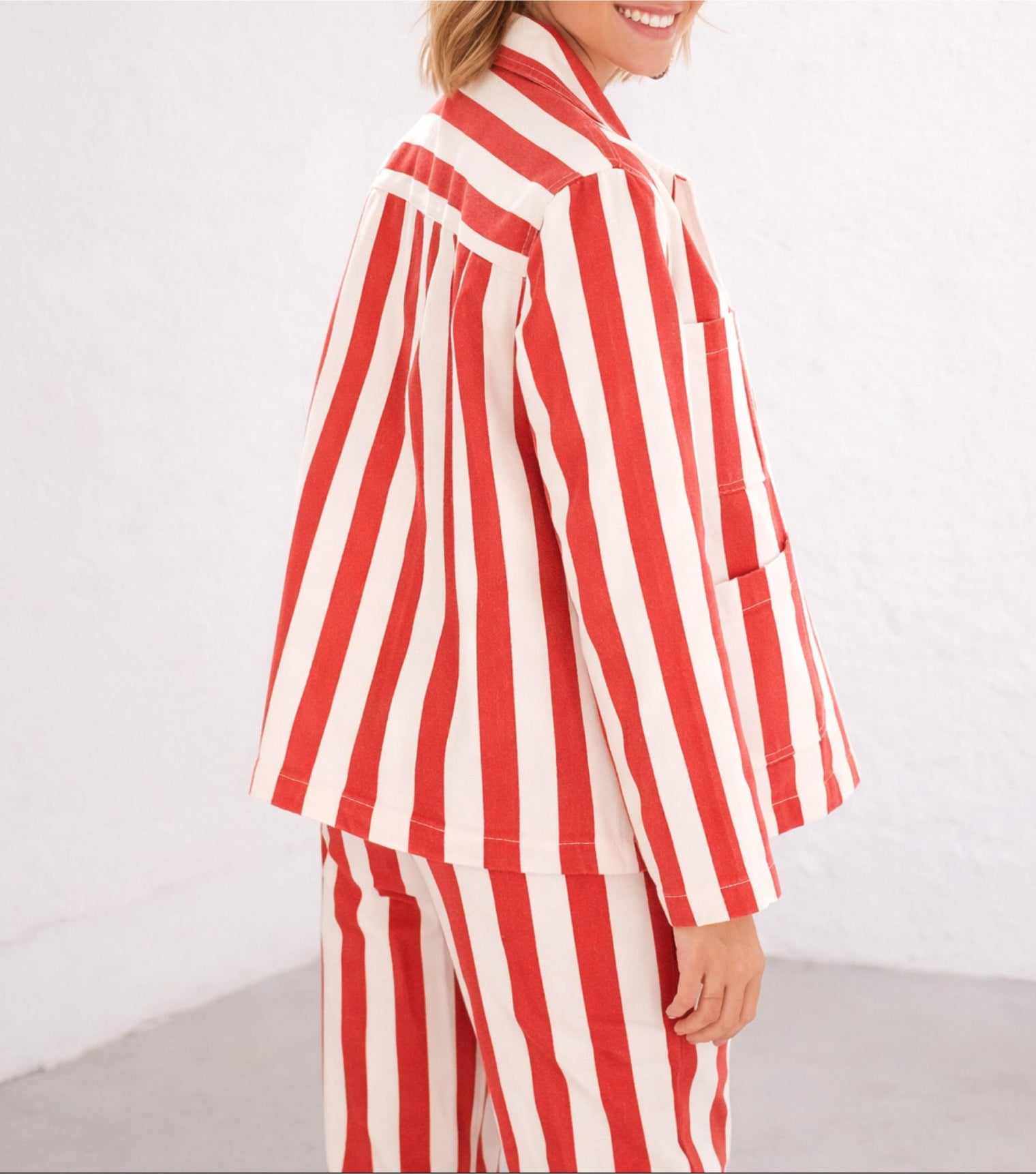 CAMISA RED STRIPES