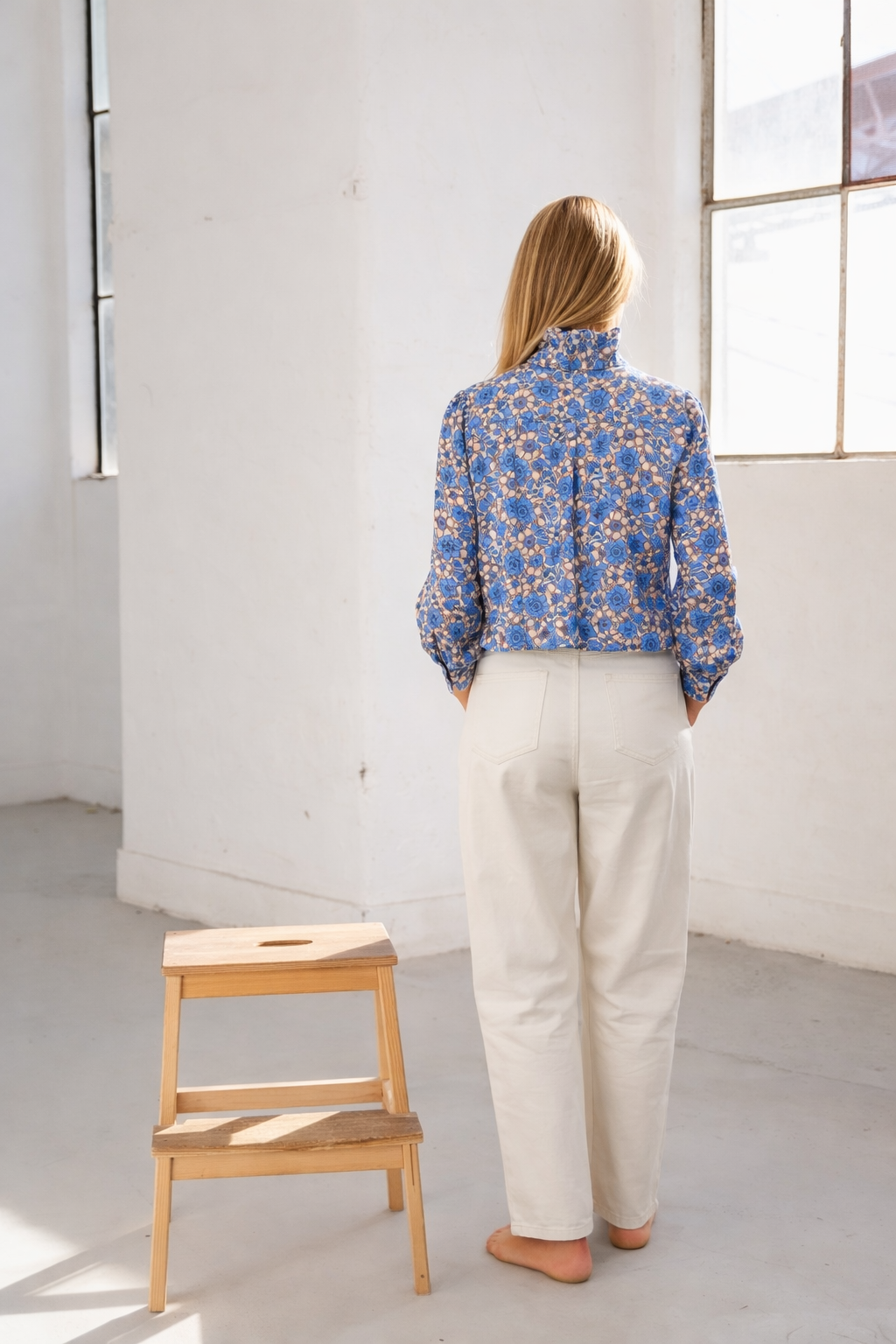 CAMISA LÉA BLUE VINTAGE