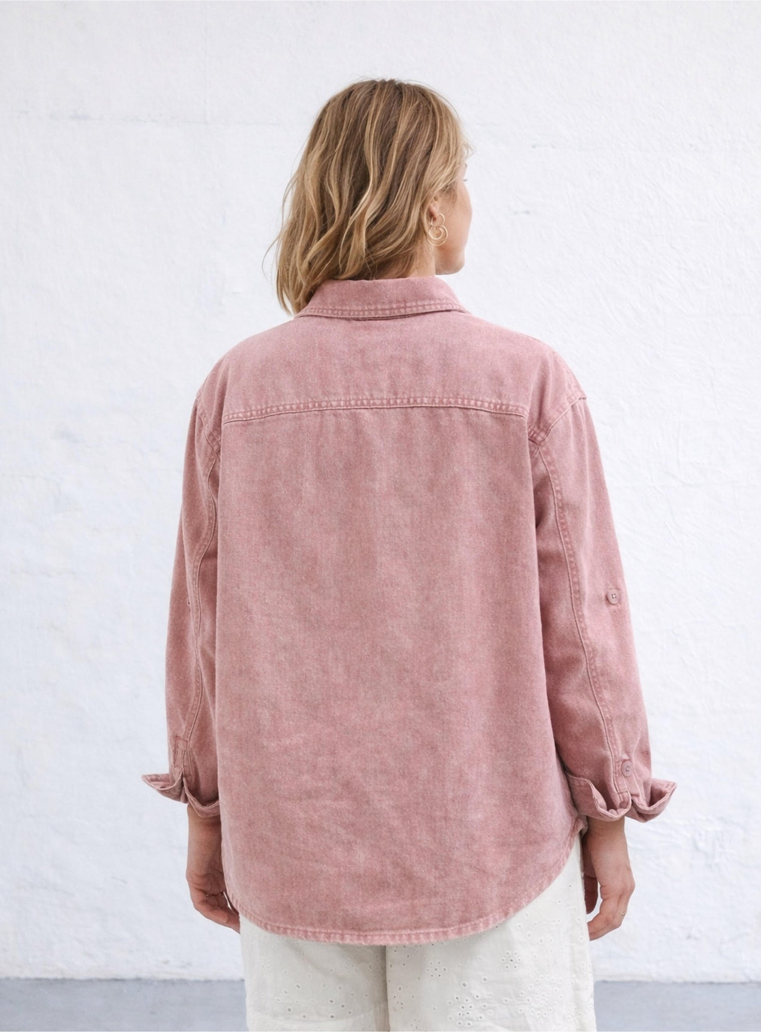 SOBRECAMISA OLD ROSE