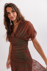 VESTIDO MÉRTOLA BROWN