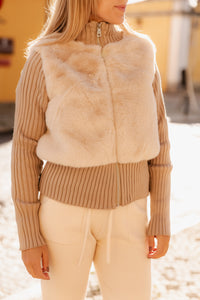 CAETANA BEIGE JACKET