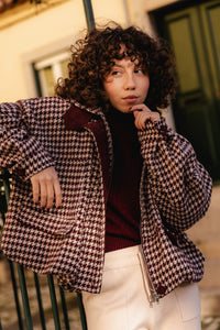 NICK BORDEAUX JACKET