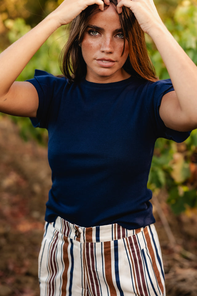 BLUE MARINE TOP
