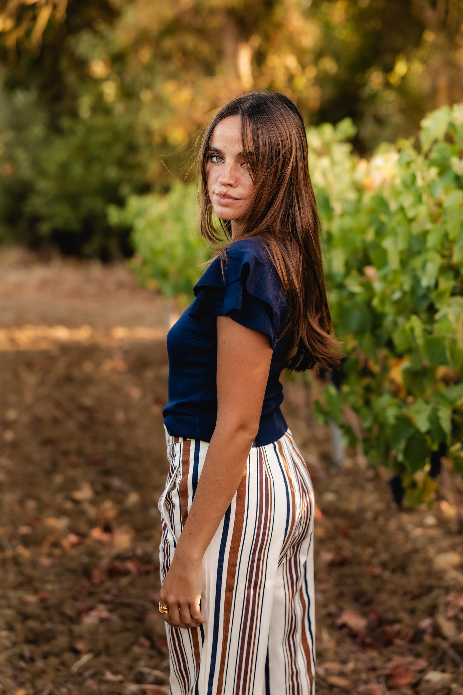 BLUE MARINE TOP