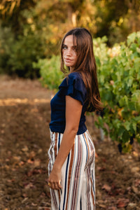 BLUE MARINE TOP