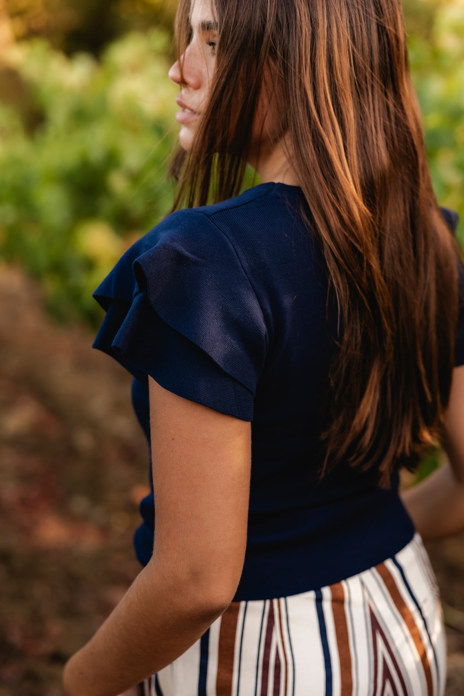 BLUE MARINE TOP