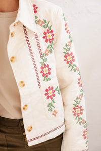 LEONOR CROSS STITCH JACKET