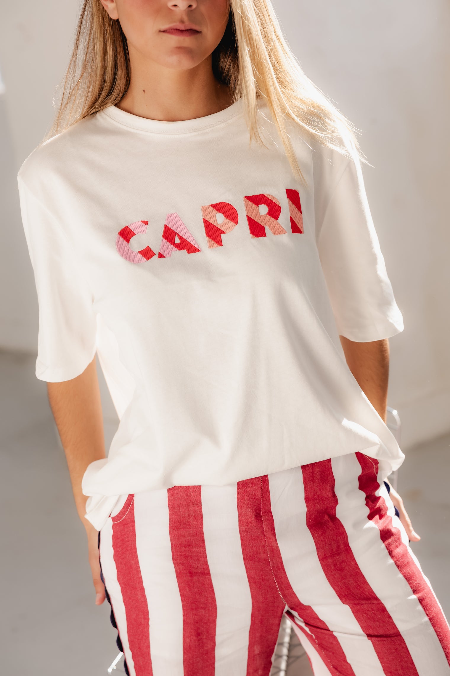 CAPRI COTTON TEE