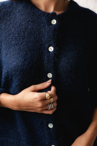 DARK BLUE CARDIGAN