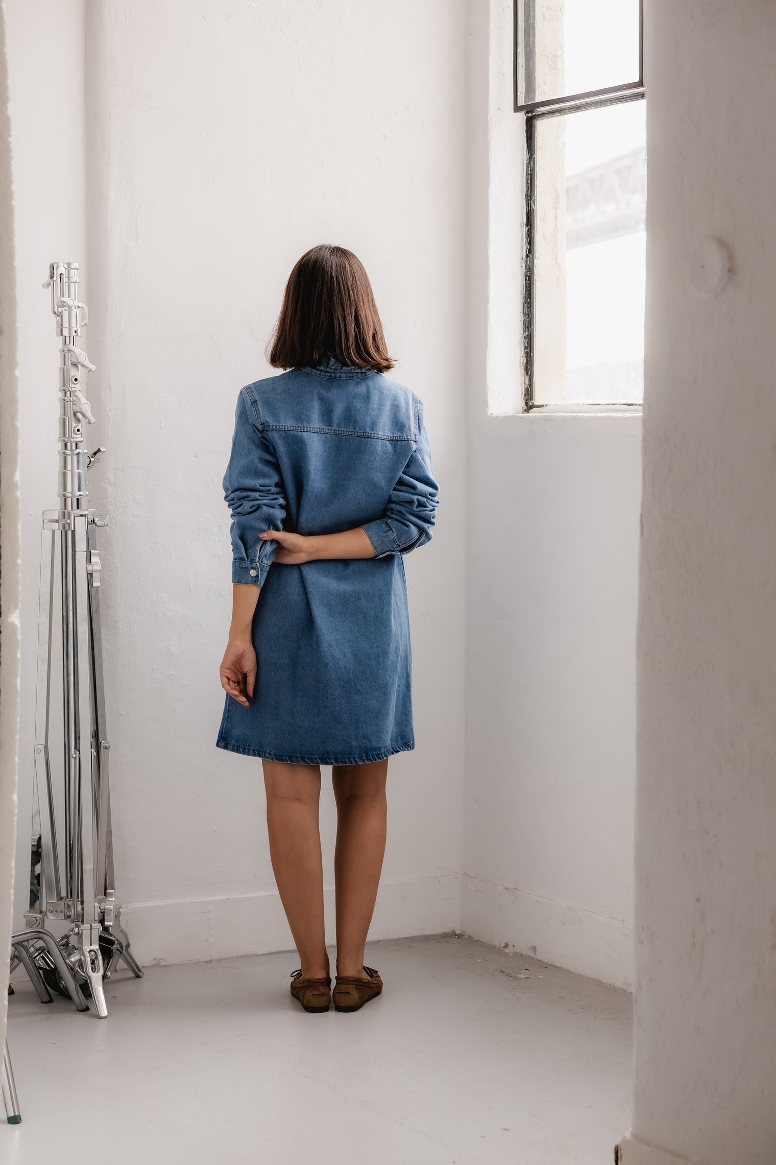 DENIM DRESS