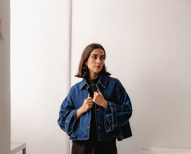 FELICIANA BLUE DENIM JACKET