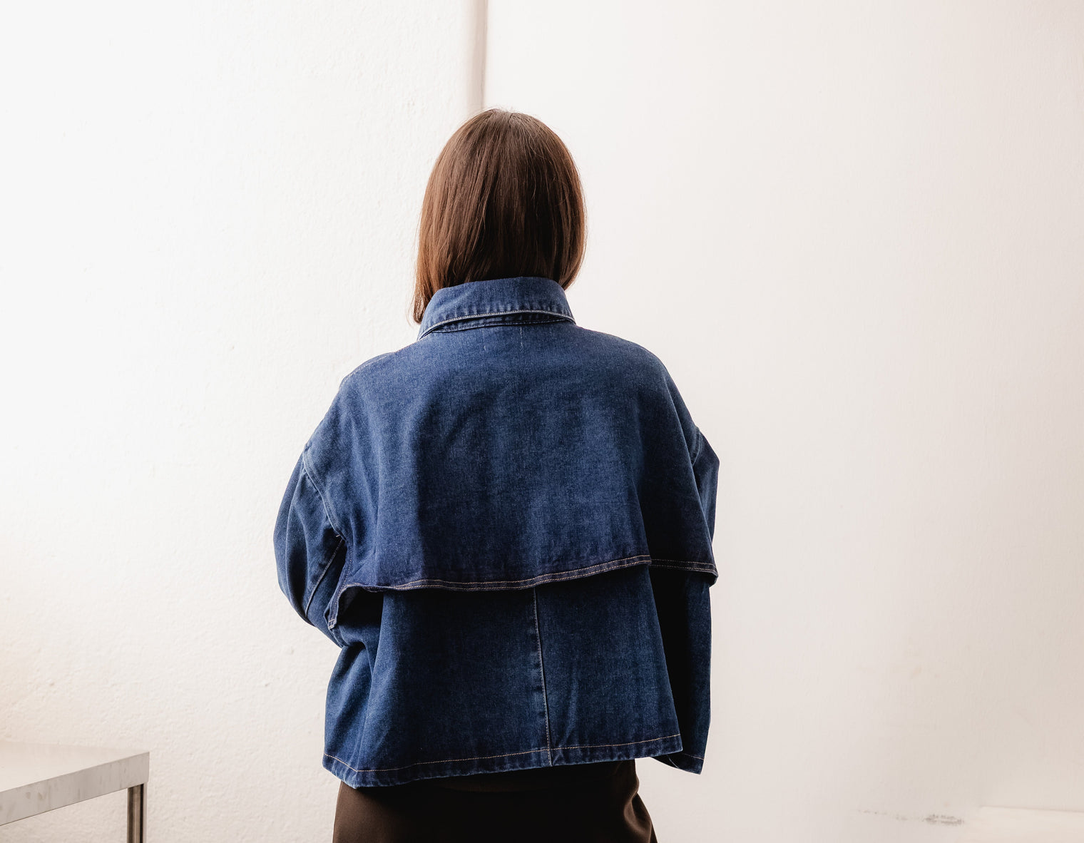FELICIANA BLUE DENIM JACKET