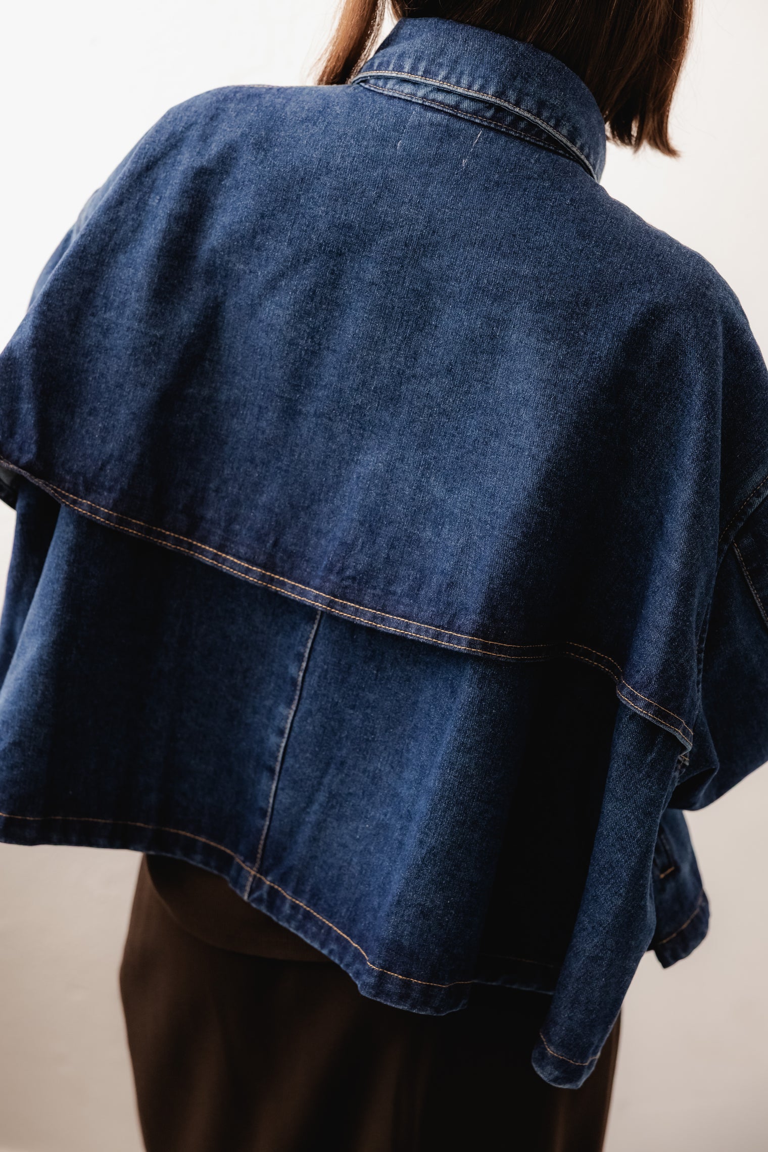 FELICIANA BLUE DENIM JACKET