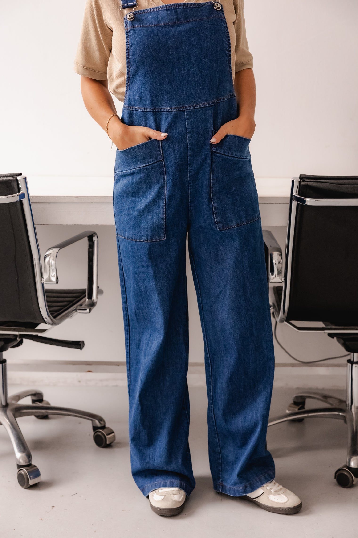 EDWARD DENIM OVERALLS