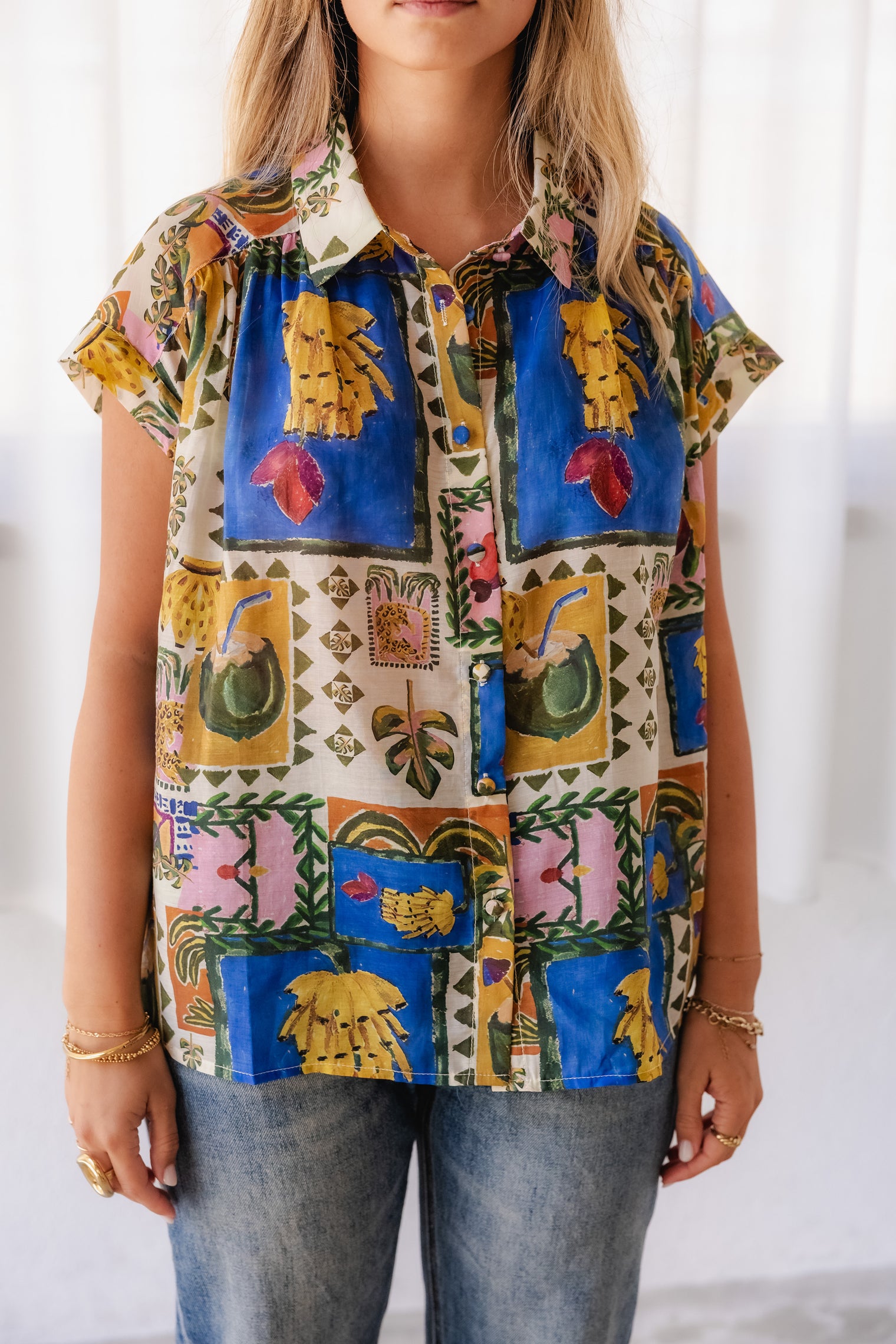 CAMISA PATCH TROPICAL