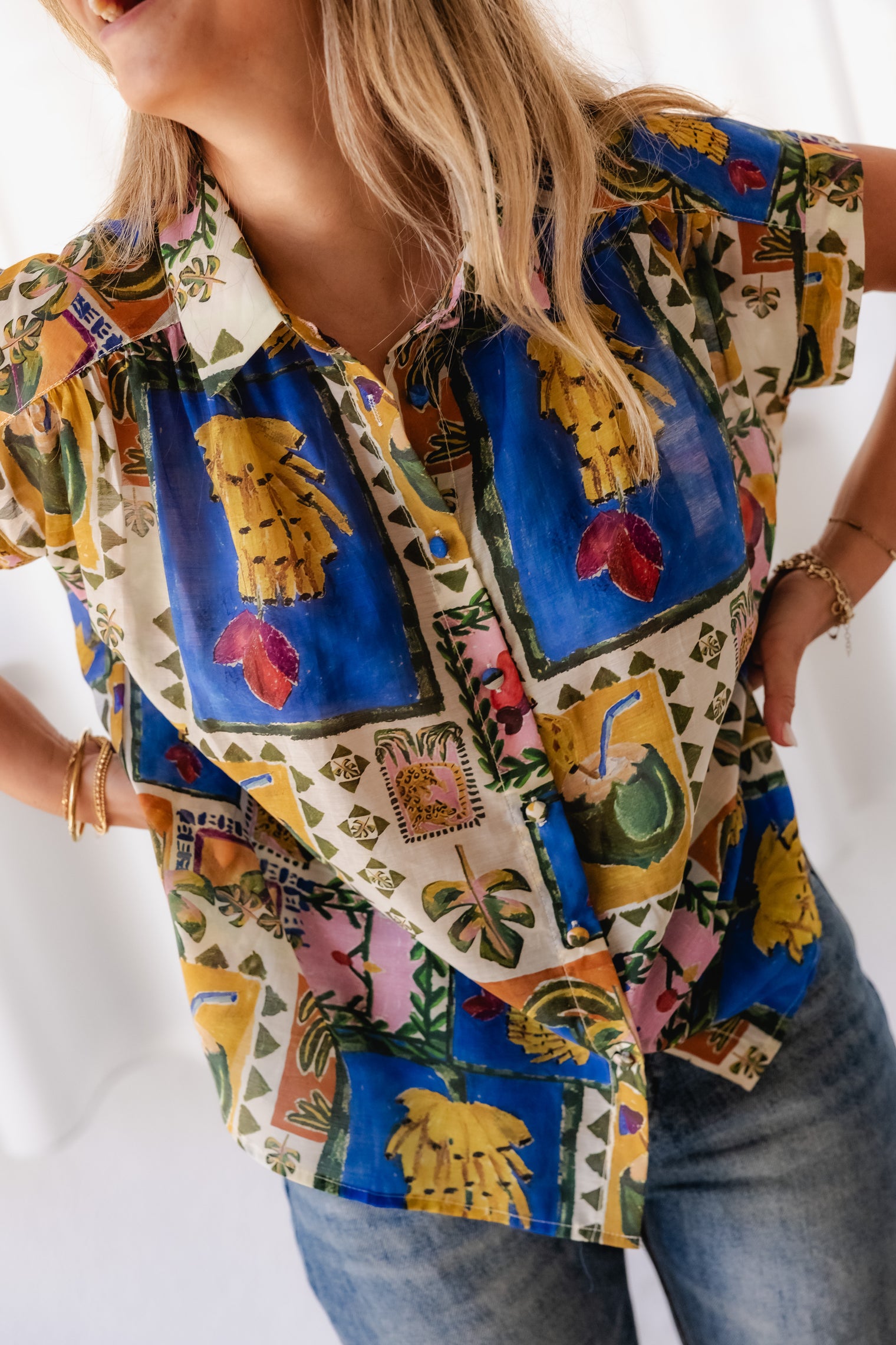 CAMISA PATCH TROPICAL