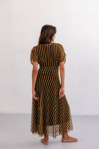 VESTIDO MÉRTOLA MUSTARD