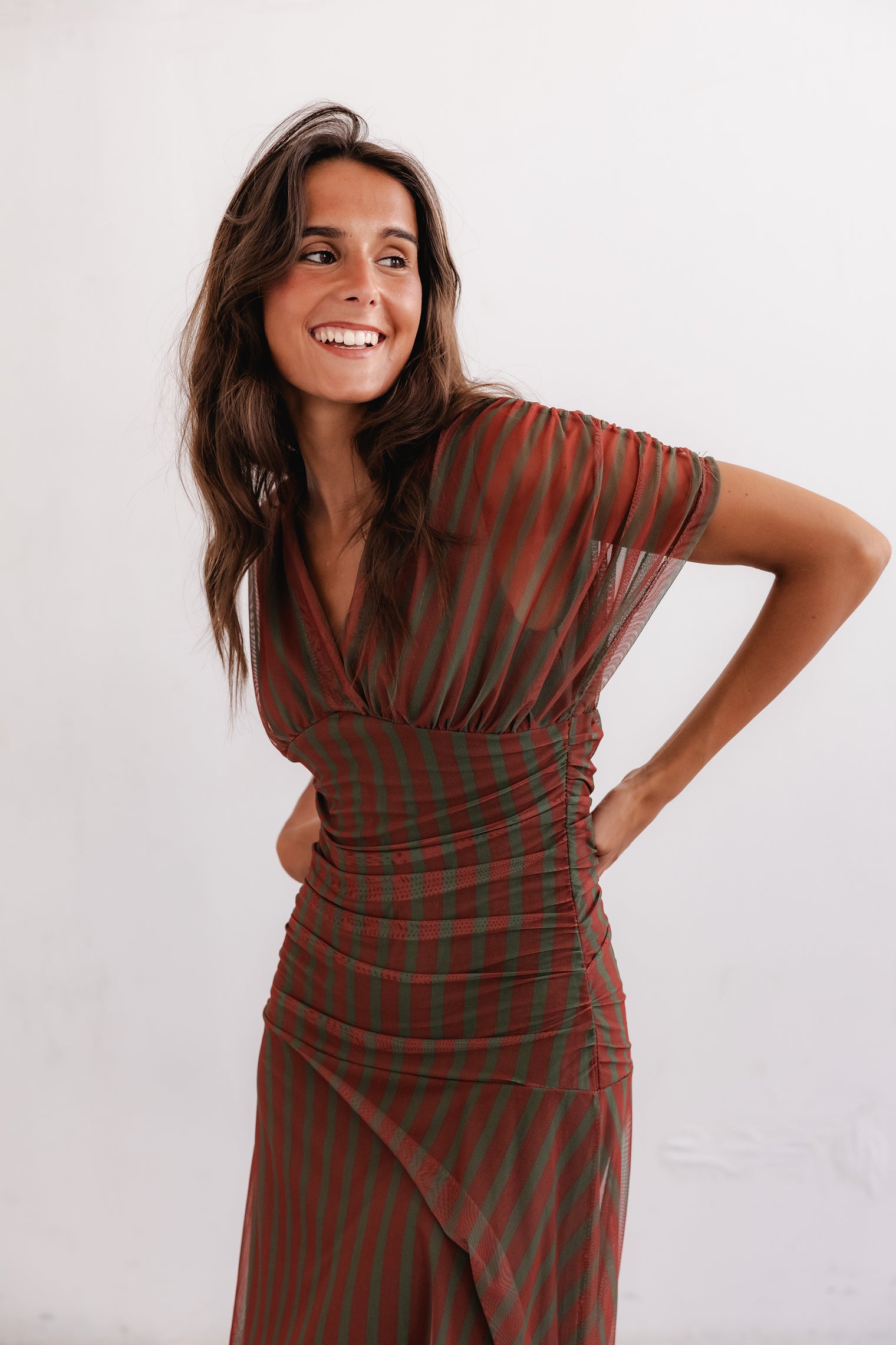 VESTIDO MÉRTOLA BROWN