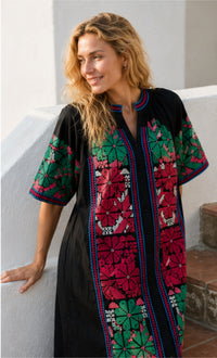 VESTIDO UDAIPUR BORDADO
