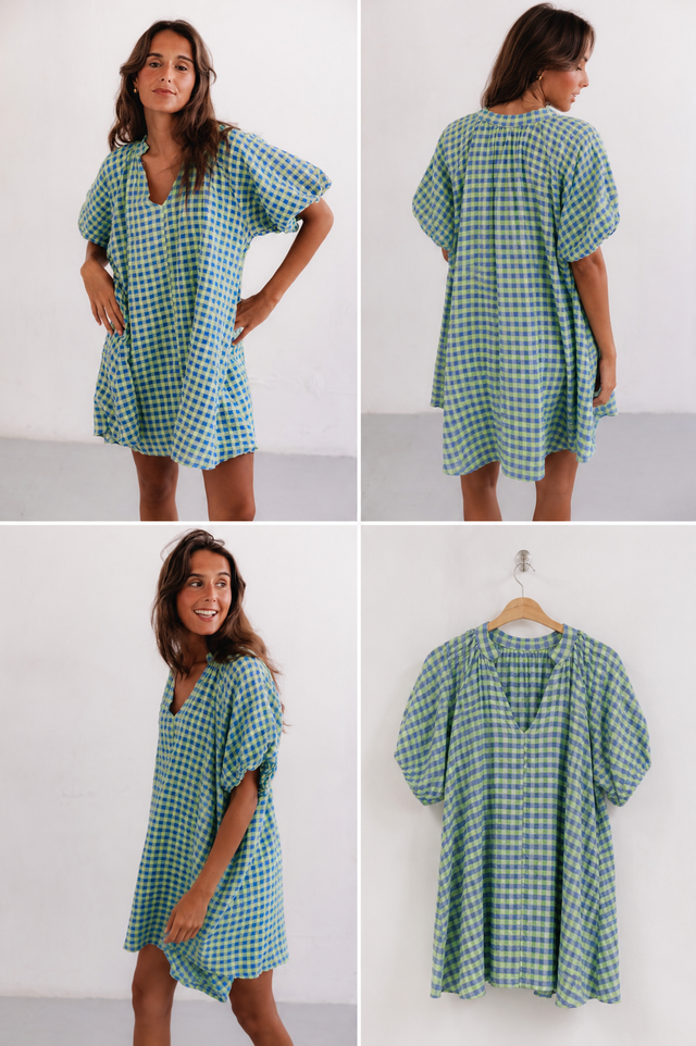 VESTIDO BALEAL GREEN NÉON