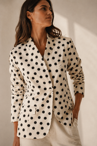 POLKA DOTS BLAZER