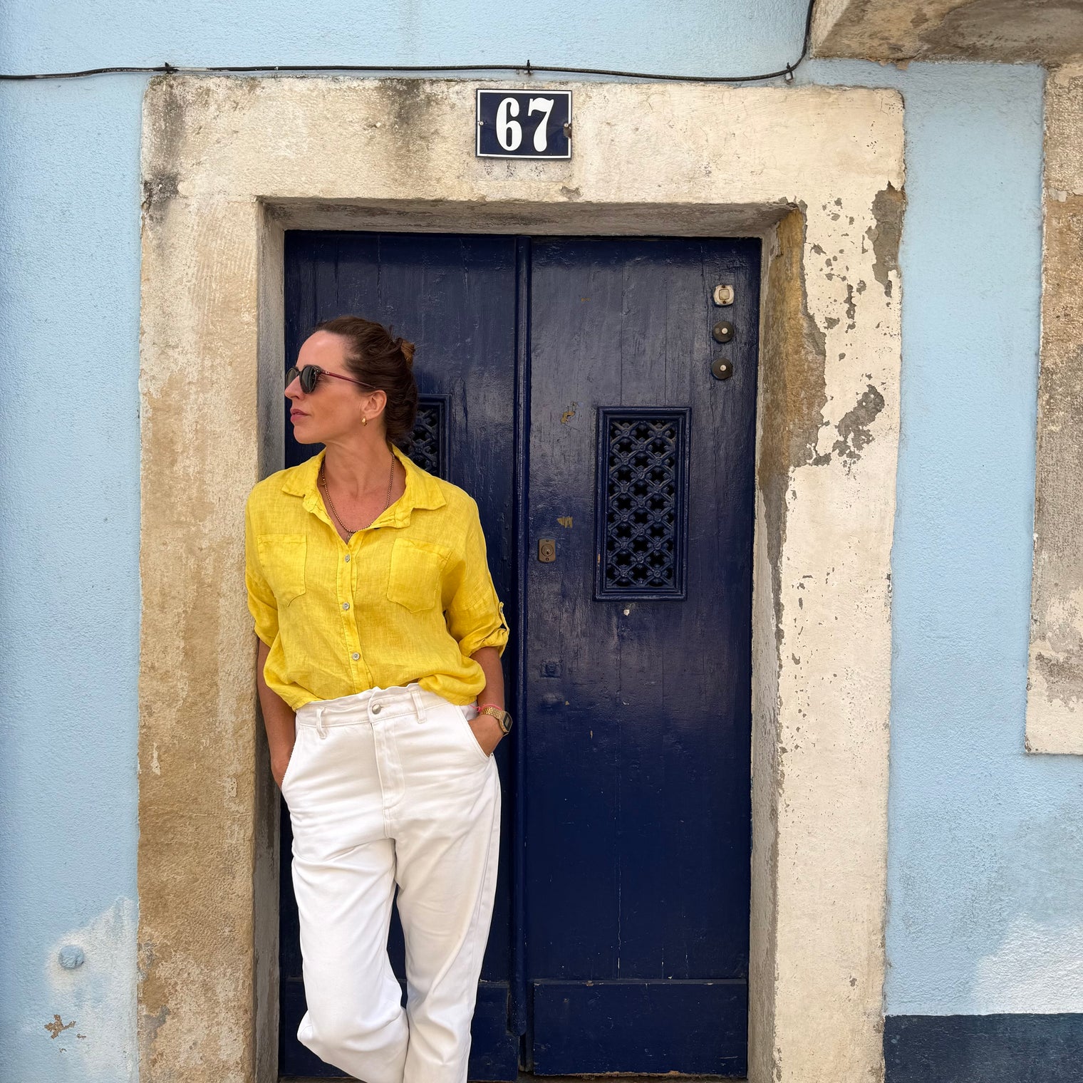 LUNA SHIRT IN YELLOW
