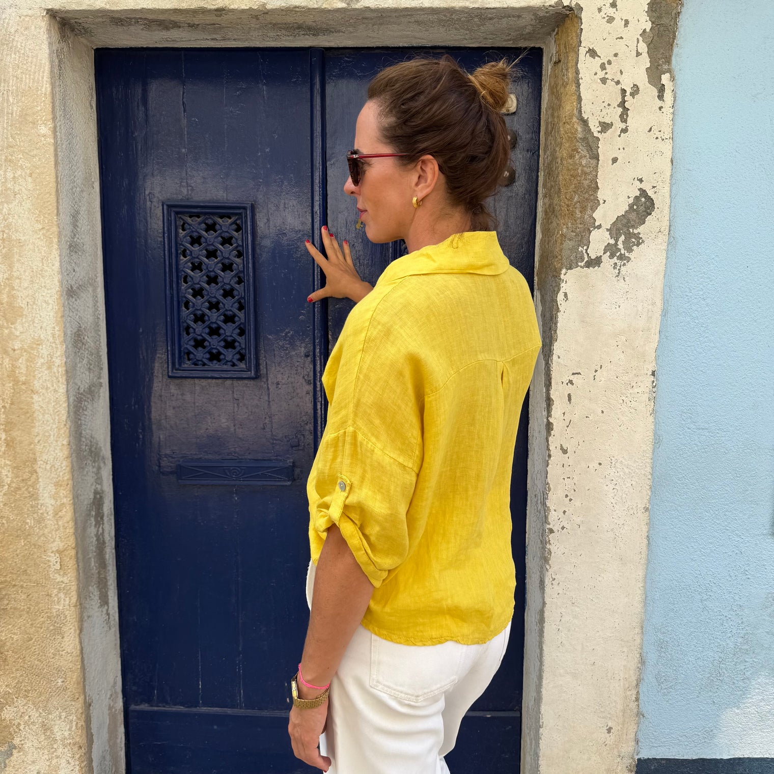 LUNA SHIRT IN YELLOW