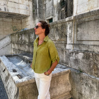 LUNA SHIRT IN LIME