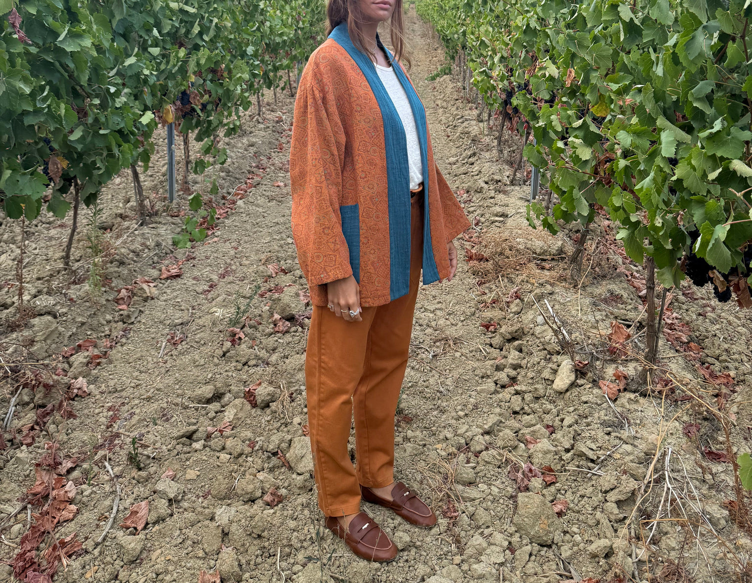 KIMONO TAHITI ORANGE